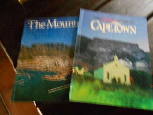 TWO BOOKS :  CAPETOWN ARGUS BOOK 1991  and  THE MOUNTAIN  BY DOUGLAS HEY