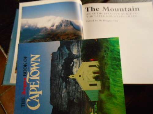 TWO BOOKS :  CAPETOWN ARGUS BOOK 1991  and  THE MOUNTAIN  BY DOUGLAS HEY