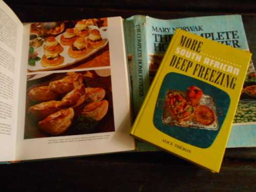 2 DEEP FREEZING HARDBACK BOOKS - Complete Home Freezer and More SA Deep Freezing