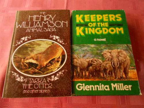 2 books  - ANIMAL SAGA stories - TARKA THE OTTER etc. and KEEPERS OF THE KINGDOM NOVEL G Miller