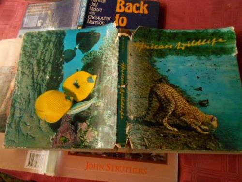 3 BOOKS- WILDLIFE  F. Roedelberger, BACK TO AFRICA - R Jay,  Life and death of pool J Struthers