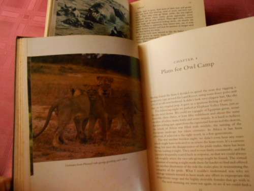 2 ANIMAL BOOKS - OPERATION WHITE LION -  Chris McBride and  ANIMAL KITABU -  Jean-Pierre Hallet