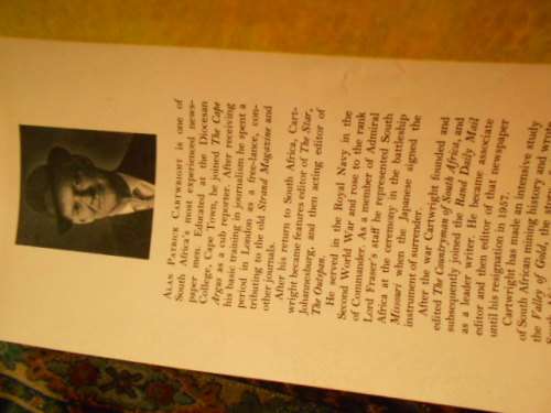 AP CARTWRIGHT - THE GOLD MINERS -  ILLUS BENNY GRUZIN PURNELL and SONS 1963 ED SIGNED BY AUTHOR