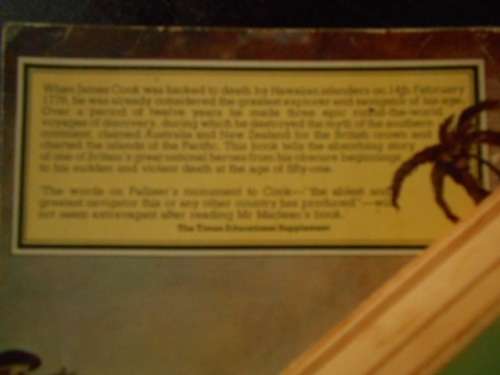 two sea books LUDOVIE KENNEDY - A BOOK OF SEA JOURNEYS and CAPTAIN MACLEAN CAPTAIN COOK