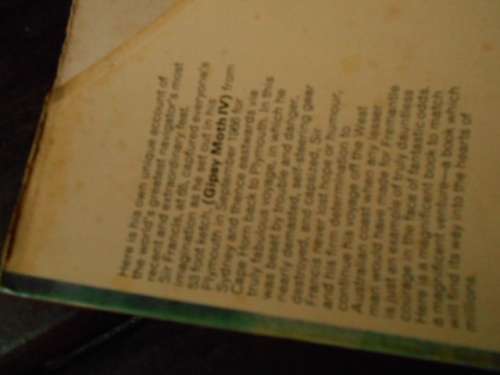 2 books R WILLIAMS -  REED IN THE WIND  - 1991  and GIPSY MOTH  F CHICHESTER 1967