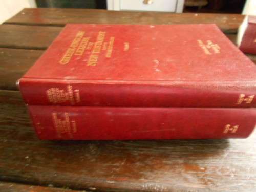 Greek-English Lexicon  of the New Testament - Volume 1 & 2 - J P Louw & E Nida Bible Society of SA