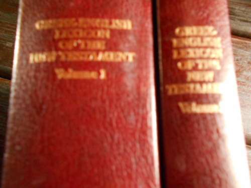 Greek-English Lexicon  of the New Testament - Volume 1 & 2 - J P Louw & E Nida Bible Society of SA