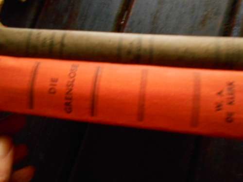 TWEE WA DE KLERK BOEKE - DIE GRENSLOSE 1946 NAS PERS and  DIE UUR VAN VERLANGE NB BOEKKLUB