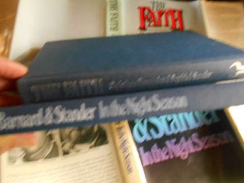CHRISTIAAN BARNARD and STANDER - TWO NOVELS  THE FAITH and IN THE NIGHT SEASON