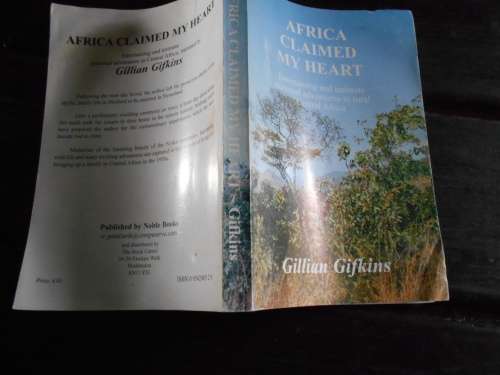 2 BOOKS AFRICA CLAIMED MY HEART (Adventures)  - GIFKINS and TREKKING DENIS BECKETT