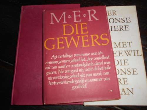 M.E.R. - 3 BOEKE M E Rothman,Swellendam - .KOM NADER(koerantuitknipsel) GEWERS + MANIERE,