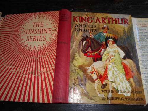 HARRY THEAKER - KING ARTHUR and HIS KNIGHTS  RETOLD BLANCH WINDER - 16 COL PLATES