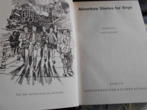 2 - FAMOUS STORIES HIGH ADVENTURE - L GRIBBLE and ADVENTURE STORIES  BOYS