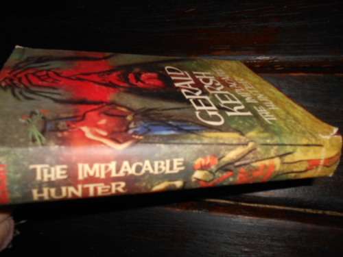 GERALD KERSH - THE IMPLACABLE HUNTER - Heinemann 1961 hardback with cover