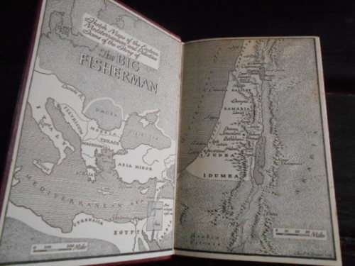 5  BIBLE STORY BOOKS - BIG FISHERMAN,  UNKNOWN DISCIPLE, PAUL THE DAUNTLESS, SAMSON & JONAH