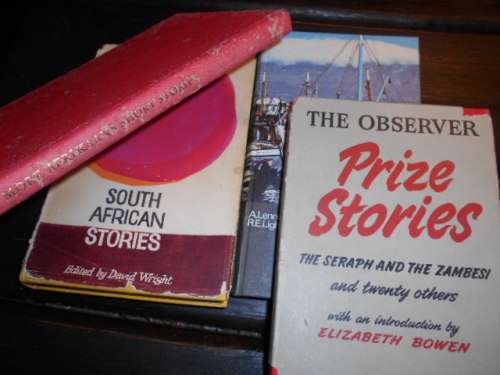 4 SOUTH AFRICAN SHORT STORIES BOOKS-  Compiled BY Lennox , David Wright, The Observer, Prof Lategan