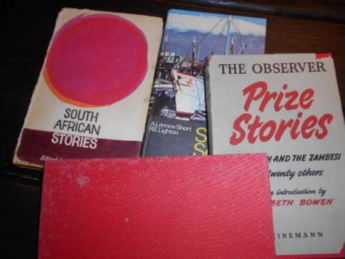 4 SOUTH AFRICAN SHORT STORIES BOOKS-  Compiled BY Lennox , David Wright, The Observer, Prof Lategan