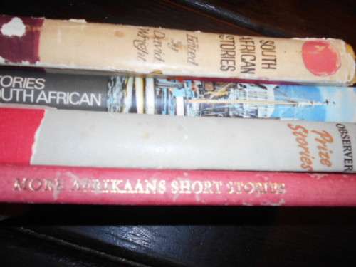 4 SOUTH AFRICAN SHORT STORIES BOOKS-  Compiled BY Lennox , David Wright, The Observer, Prof Lategan