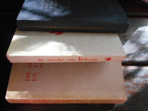3 BOEKE M.S. De Buisson Wonder v Afrikaans, Afrikaner & taal1806-1875, Scholtz, Stryd  Afr eie skool