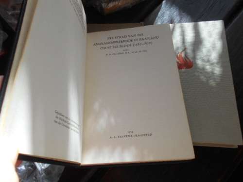 3 BOEKE M.S. De Buisson Wonder v Afrikaans, Afrikaner & taal1806-1875, Scholtz, Stryd  Afr eie skool