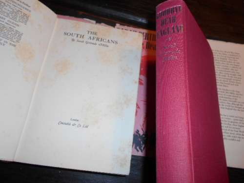 2 SARAH GERTRUDE MILLIN  BOOKS- THE SOUTH AFRICANS 1927,and Goodbye England 1965