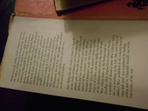 2 SARAH GERTRUDE MILLIN  BOOKS- THE SOUTH AFRICANS 1927,and Goodbye England 1965