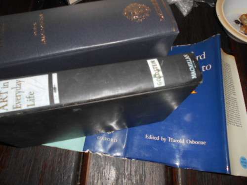 TWO ART BOOKS - THE OXFORD COMPANION TO ART and ART IN EVERYDAY LIFE
