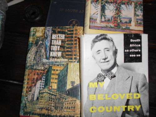 4 books - BELOVED COUNTRY- BETTER THEY KNEW,-GOLDEN LAND and IN SOUTH AFRICA F Brett YOUNG