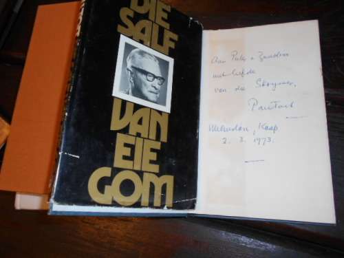 5 BOEKE:  GOUE DRAAD, OPPAD NA GRENS, DIENSHERINNERINGE,   SALF  EIE GOM, GELIEFDE GENERAAL