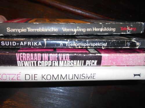 4 BOEKE - SA TOEKOMSPERSPEKTIEF,  MARXISME, VERRAAD VVO, VERNUWING