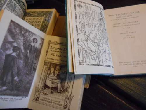 4 small story books Lorna Doone, 25 thousand leagues under the sea, The Monastery & TheTrumpet Major