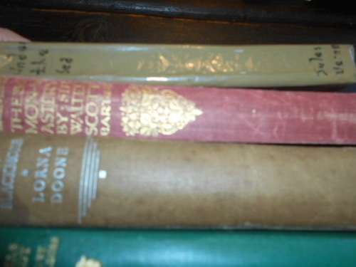 4 small story books Lorna Doone, 25 thousand leagues under the sea, The Monastery & TheTrumpet Major