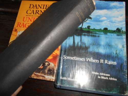 3 books - K Meadows - Sometimes it Rains (biography) D Carney under raging sky and H Bloom Episode
