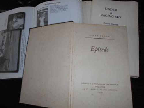3 books - K Meadows - Sometimes it Rains (biography) D Carney under raging sky and H Bloom Episode