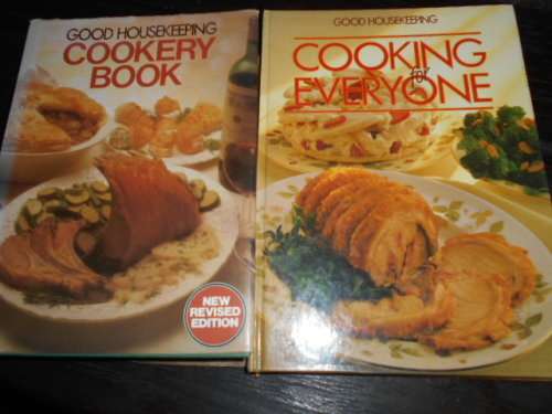 2 GOOD HOUSEKEEPING: books  COOKERY FOR EVERYONE and REVISED COOKERY