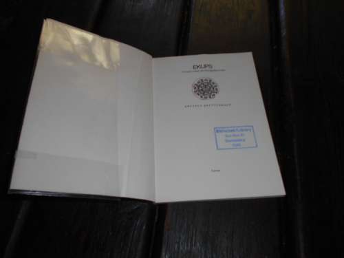 EKLIPS - 3DE BUNDEL VAN ONGEDANSTE DANS -  BREYTEN BREYTENBACH 1983 1STE DRUK