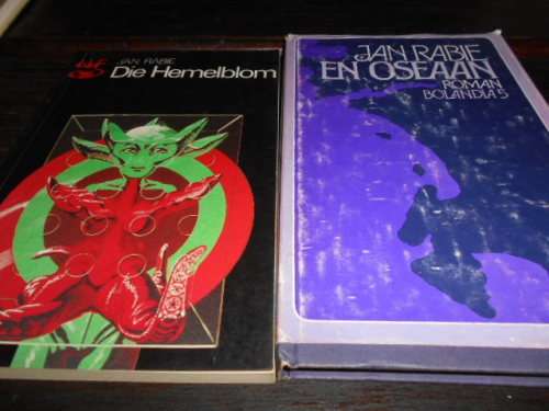 TWEE BOEKE JAN RABIE - DIE HEMELBLOM EN OSEAAN ROMAN BOLANDIA