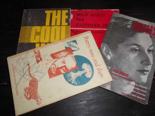 4 POETRY BOOKS - CM STIMIE -  COOL WEB, SOUTHERN CROSS, POETRY NOW,  NEW CONTRAST