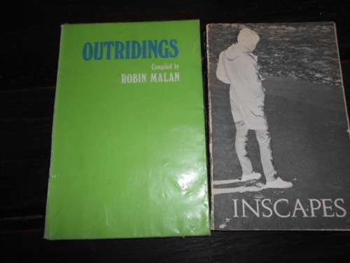 2POETRY SOFTBACK BOOKS -  OUTRIDINGS - Robin Malan,   INSCAPES Oxford Univ Press