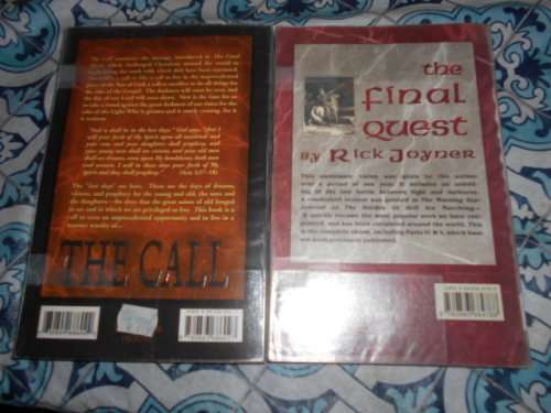 RICK JOYNER - TWO BOOKS - THE FINAL QUEST AND THE CALL -  WHITAKER HOUSE