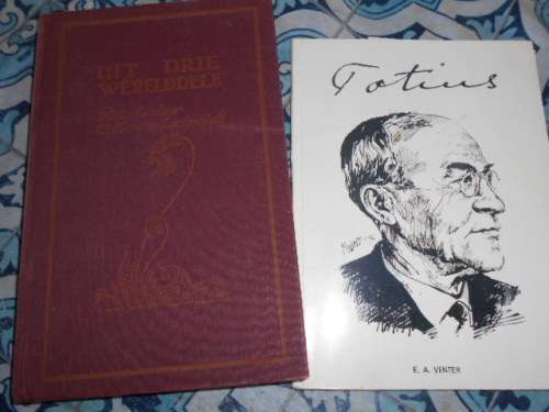 4 BOEKE LOUIS LEIPOLDT -  BUSHVELD DOCTOR; POLFYNTJIES ,;UIT 3 WERELDDELE GEDIGTE; DIE HEKS TONEEL