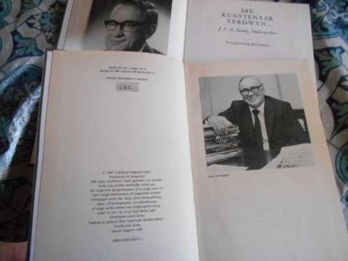 2 beperkte eksemplare boeke DANIE BOTHA - HULDE JD PRETORIUS & GEDENKBUNDEL JFA SWART