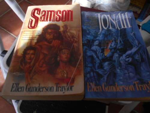 5  BIBLE STORY BOOKS - BIG FISHERMAN,  UNKNOWN DISCIPLE, PAUL THE DAUNTLESS, SAMSON & JONAH