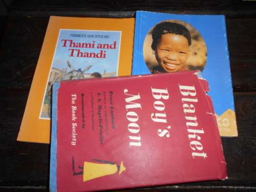 3 BOOKS - L GREEN- KARA`S ROCKS autogr. , F GREATHEAD - Thami Thandi and Blanket boys moon