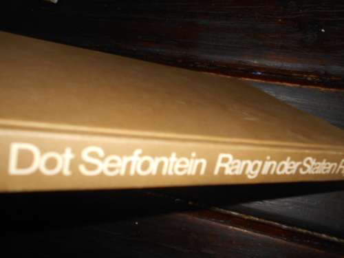 Dot Serfontein -  RANG IN DER STATEN RIJ - Human and Rousseau  hardeband 1979
