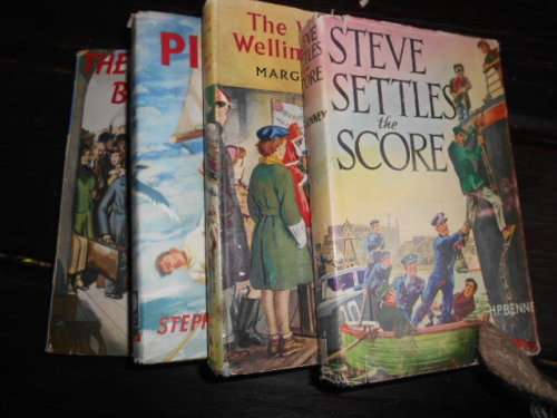 4 BOOKS - Wonderful wellington boots, Steve settles the score, Piracy and The boy on the boat train