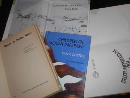 4 BOOKS -CHILDREN MOUNT IMPERANI,  HEAR RAINBOW SING, CARAVAN CARAVEL and MYSTERY RUSHING WATERS