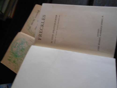 TWO GENE STRATTON-PORTER  BOOKS THE MAGIC GARDEN - 48THOUSAND and FRECKLES
