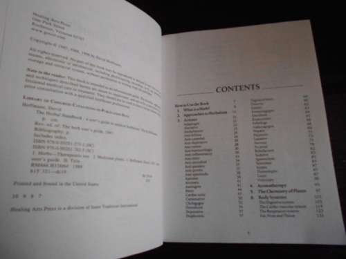 The Herbal Handbook: A User's Guide to Medical Herbalism Paperback  Healing arts Press Feb 1, 1998