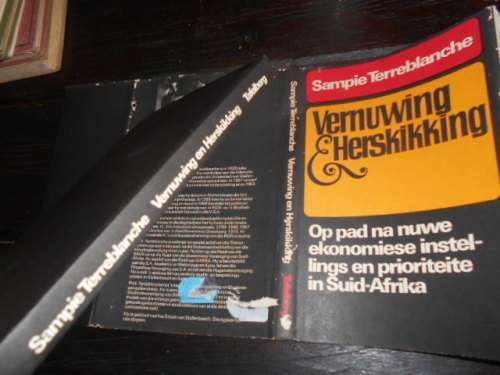 SAMPIE TERBLANCHE - VERNUWING HERSKIKKING - EKON0 INSTELLNGS PRIORITEITE SUID-AFRIKA